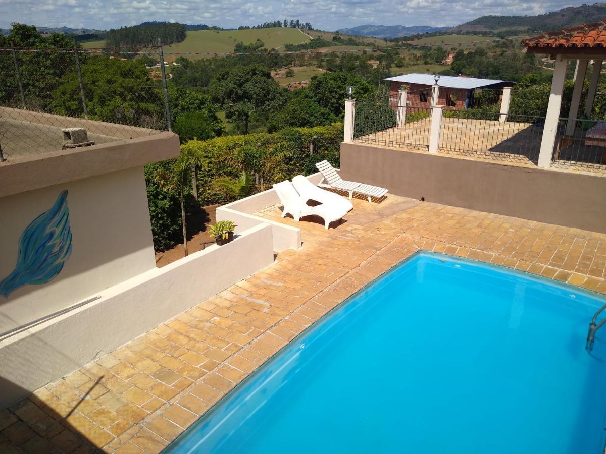 Paraiso Em Serra Negra Lindoia Com Linda Paisagem Eksteriør bilde